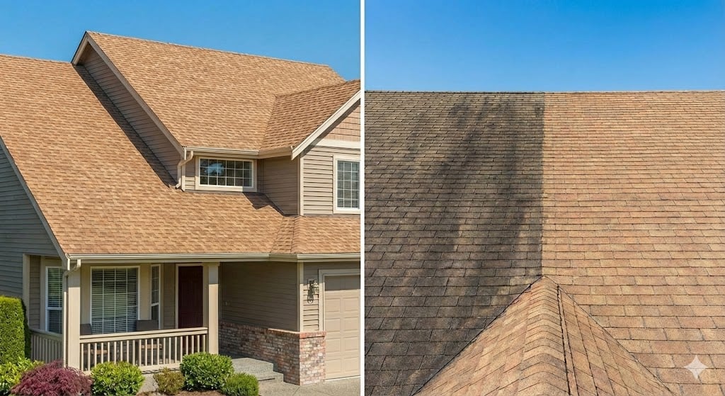 Roof Soft Wash Cleaning