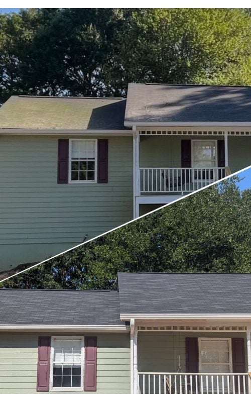 roof soft wash near me